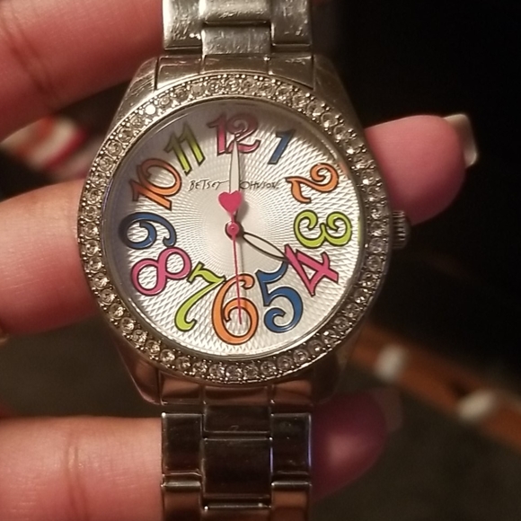Well loved Betsey Johnson watch - Picture 2 of 2